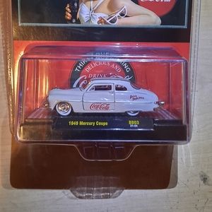 M2 diecast car coca cola